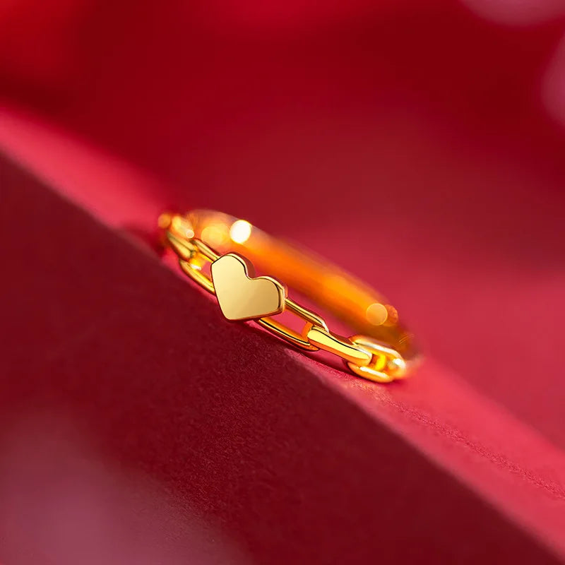 18K Gold Signal Ring