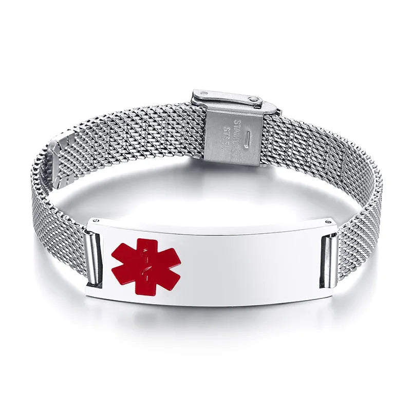 Personalized Couple Bracelet Stainless Steel