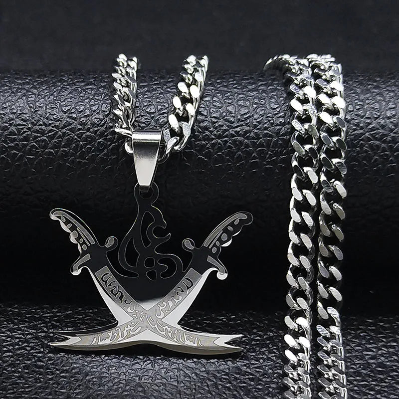 Arabic Sword Necklaces