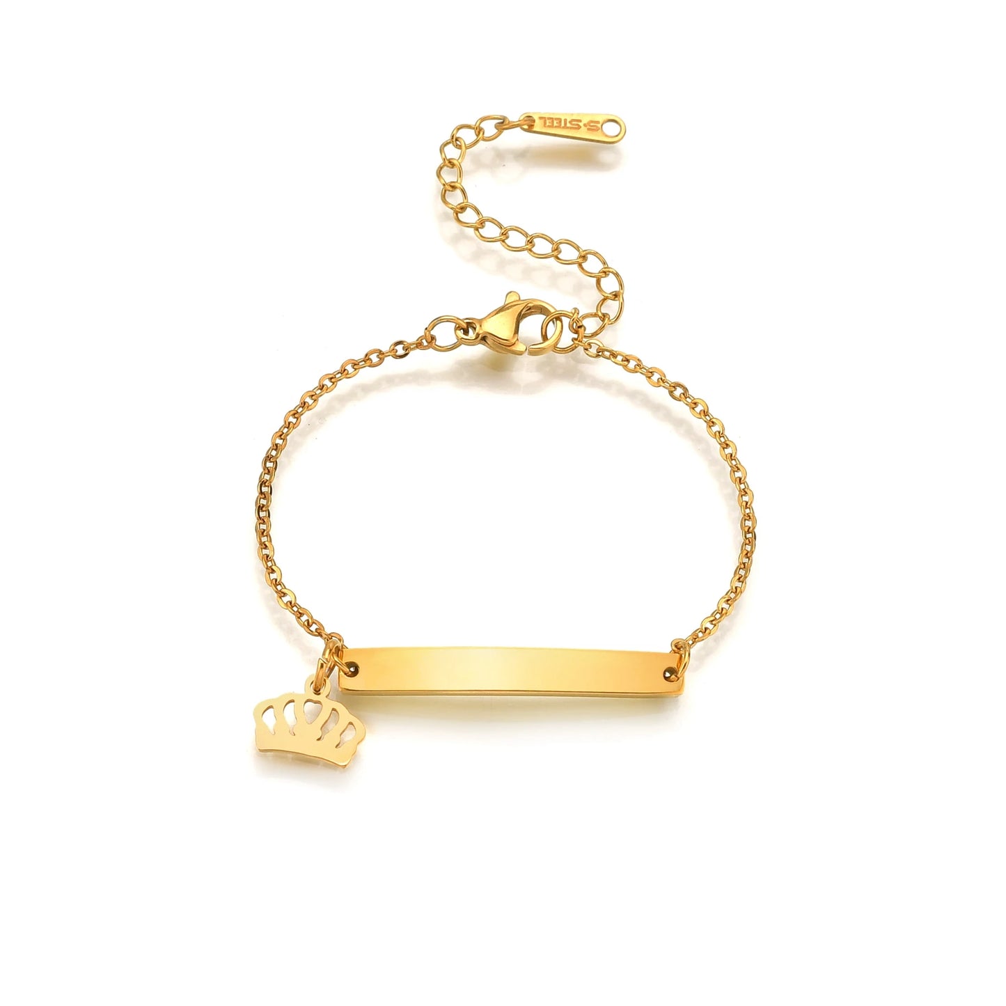 Personalized Engrave Baby Name Bracelet