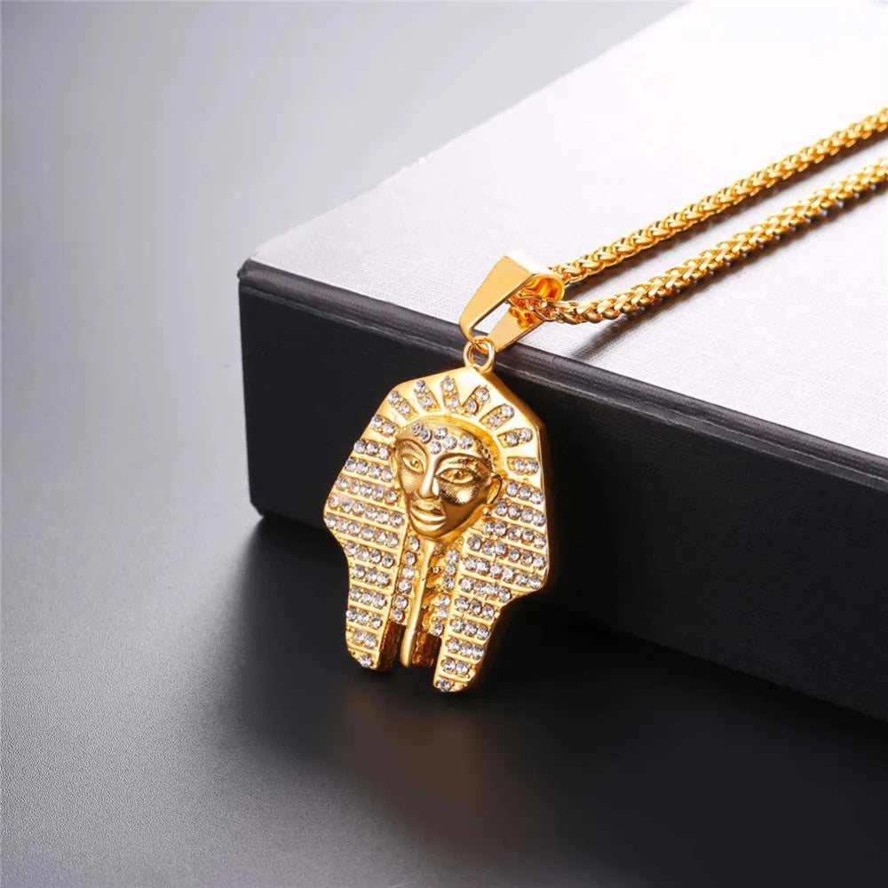 Pharaoh Head Necklaces