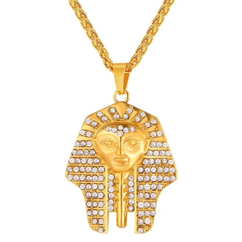 Pharaoh Head Necklaces