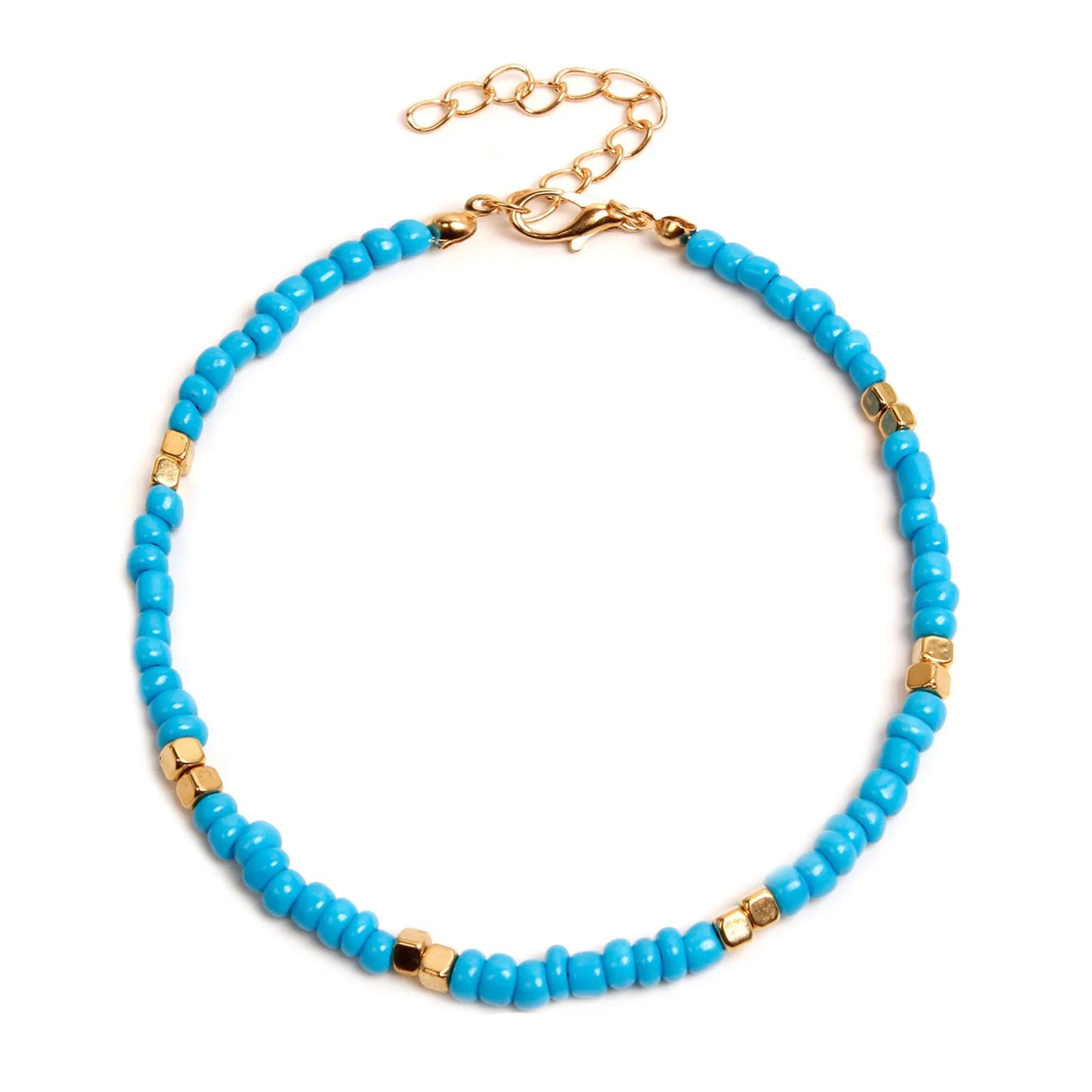 SORANO Glass Beaded Anklet