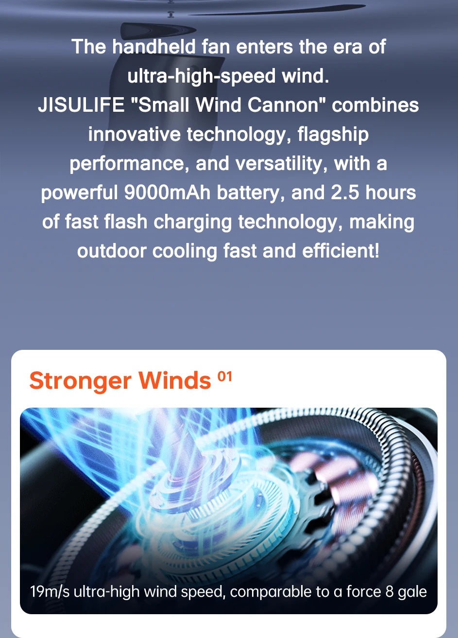 Portable Turbo Handheld Fan