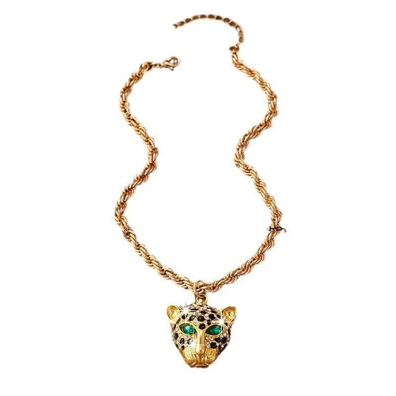 Leopard Pendant Necklace