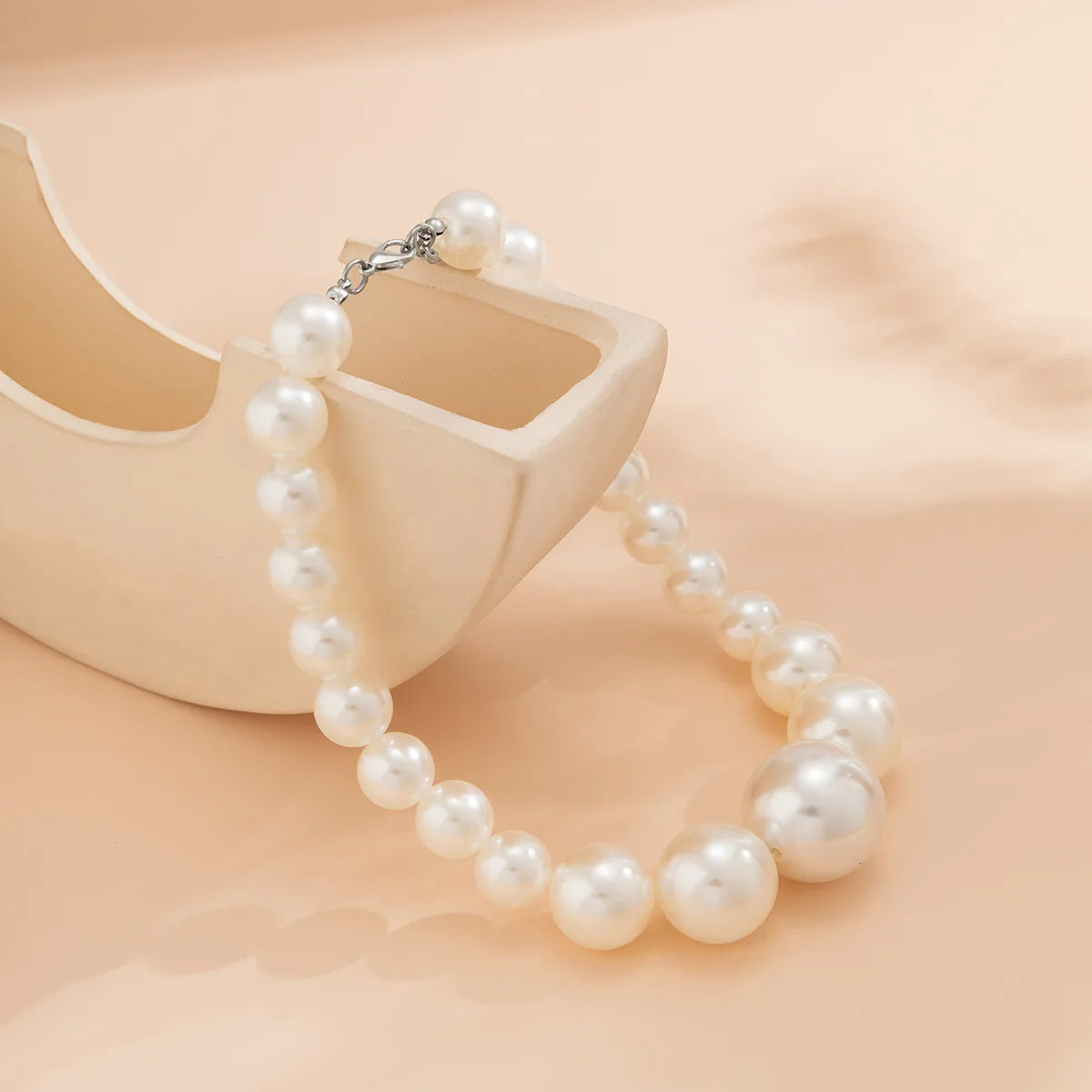 Pearl Choker BOLD Necklace Bracelets