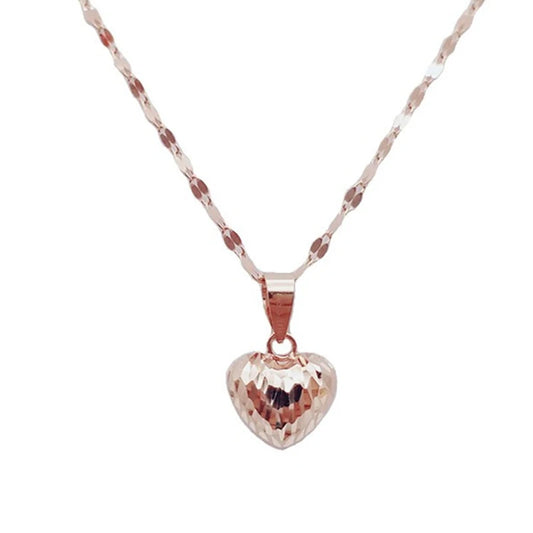 Gold Small Heart Neckalce