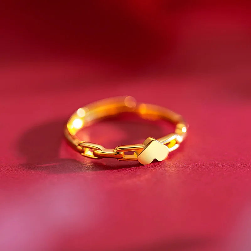 18K Gold Signal Ring