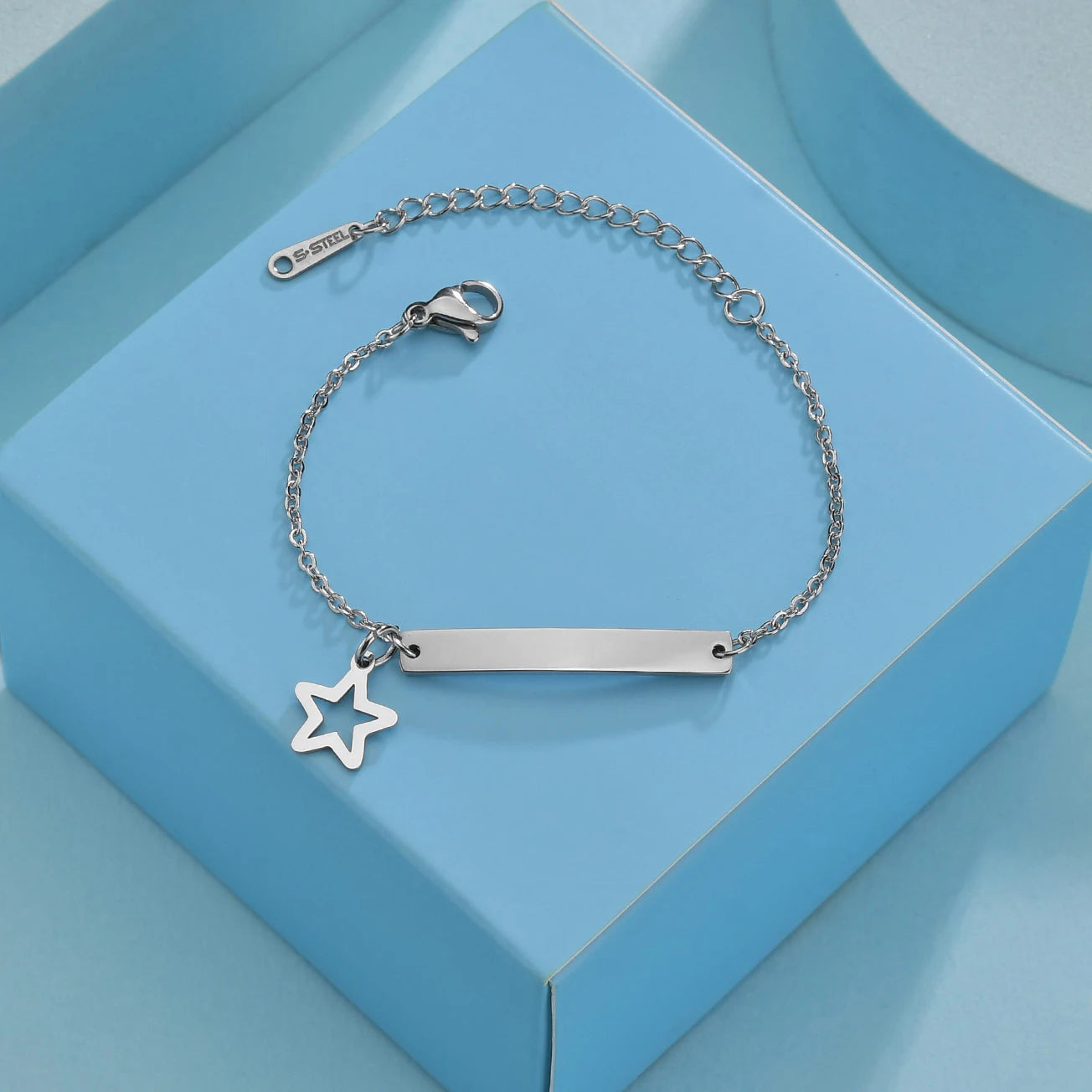 Personalized Engrave Baby Name Bracelet