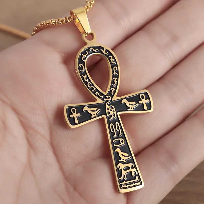 Egyptian Ankh Cross Necklace