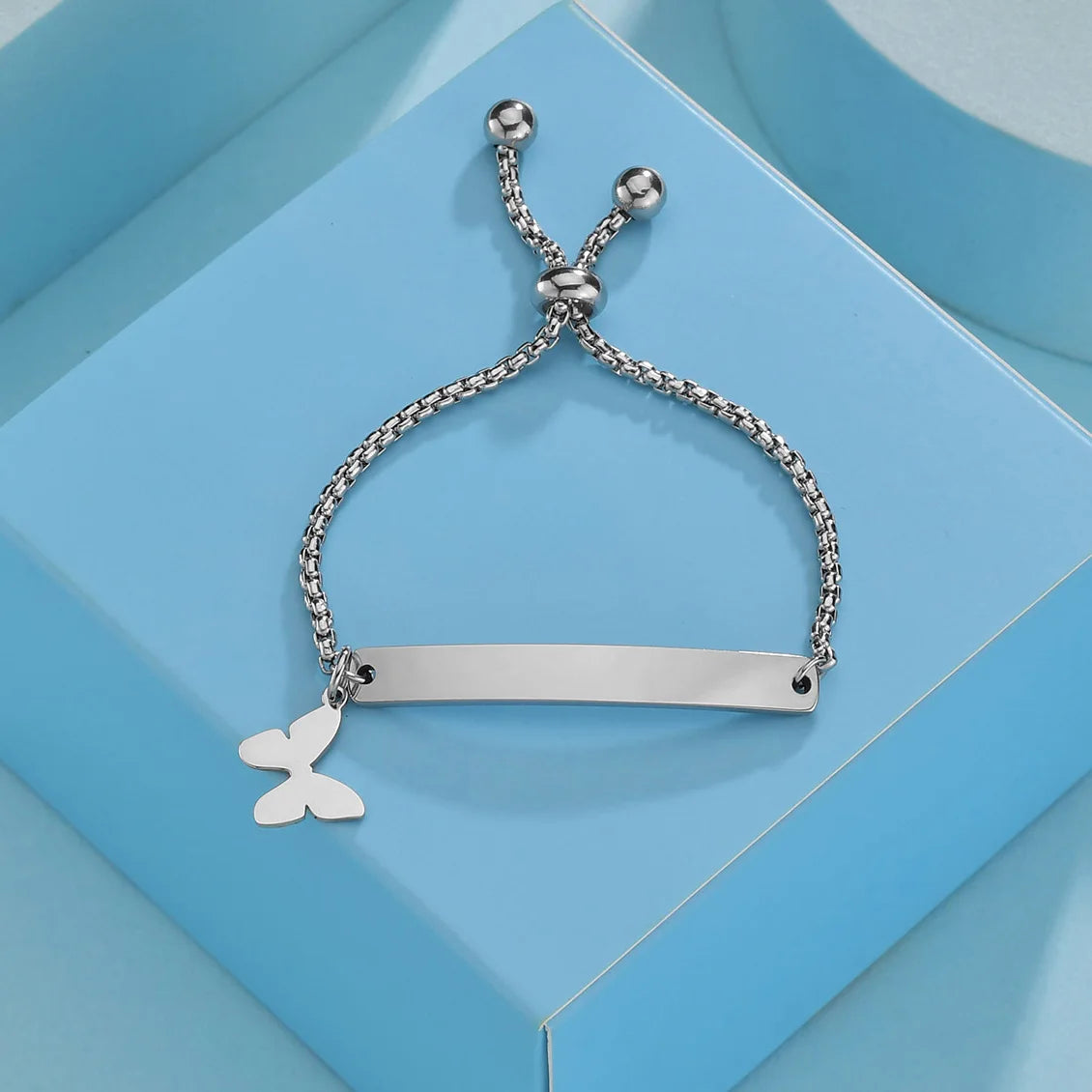 Personalized Engrave Baby Name Bracelet