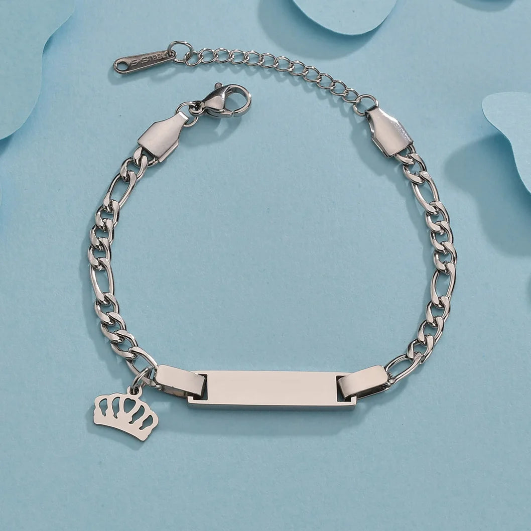 Personalized Engrave Baby Name Bracelet