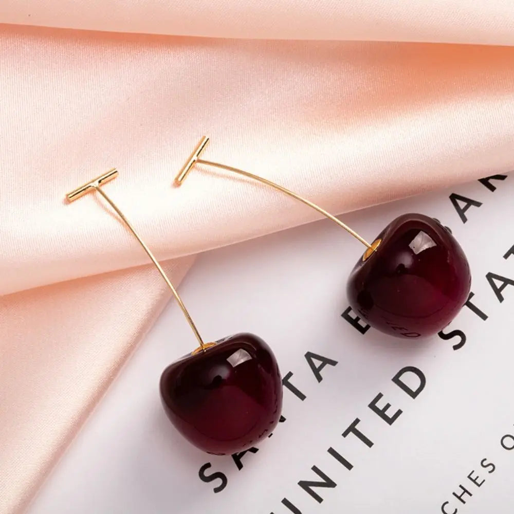 Red Cherry Earrings