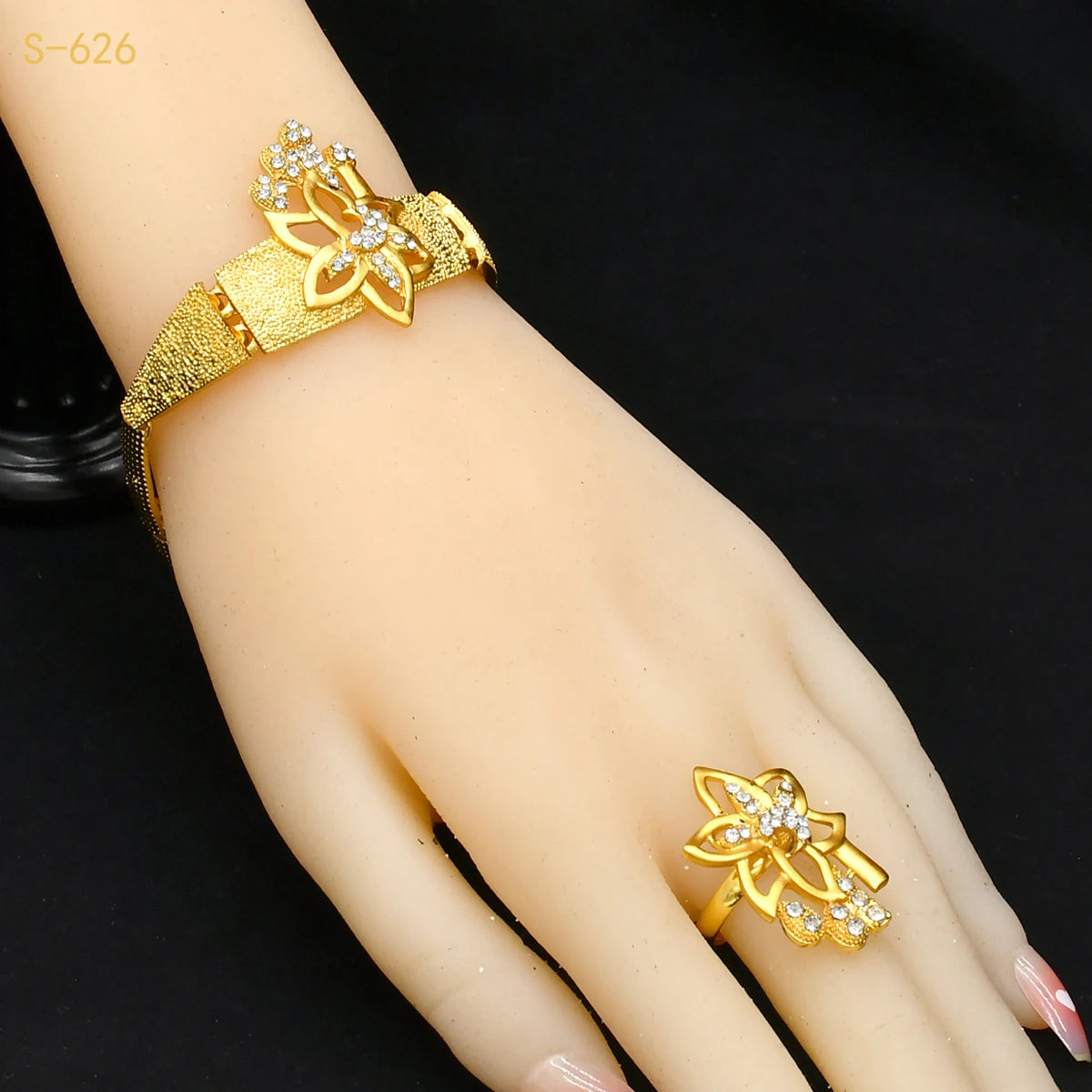 Gold Plated Necklace Set