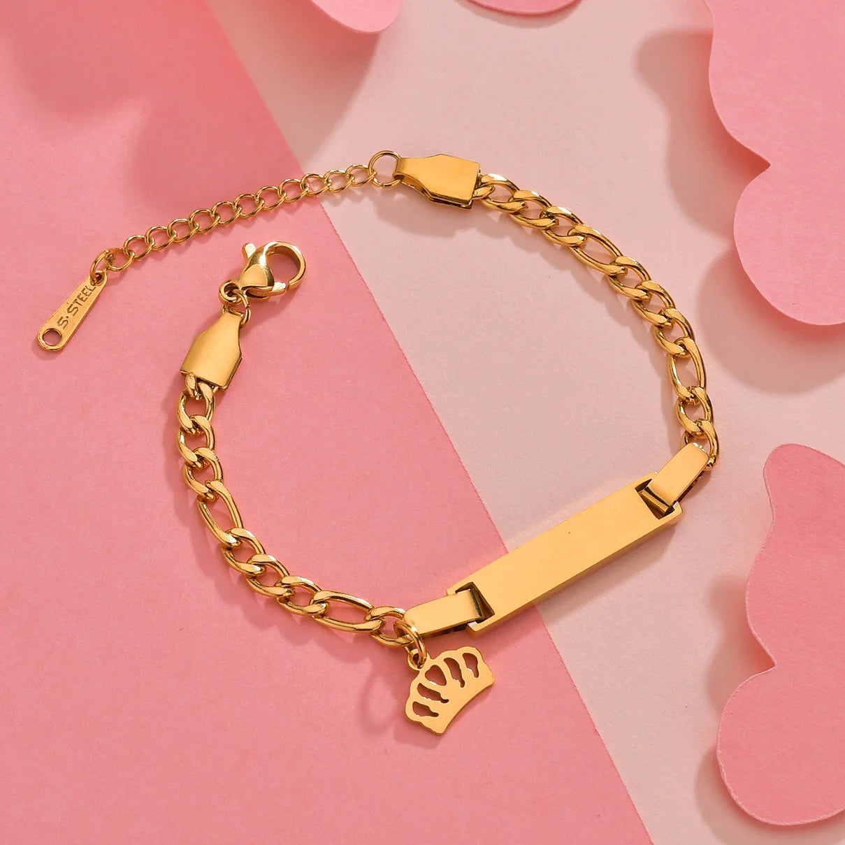 Personalized Engrave Baby Name Bracelet