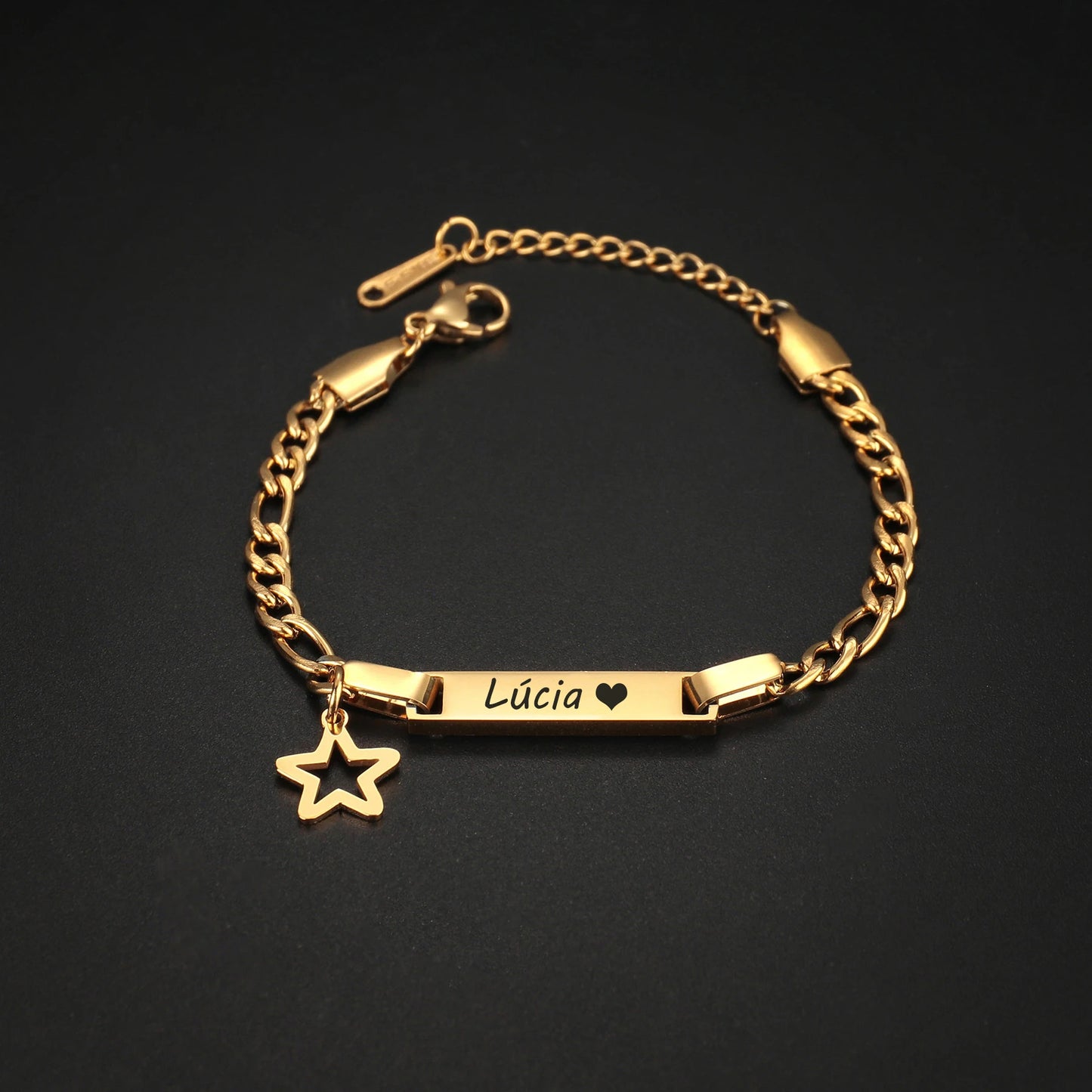 Personalized Engrave Baby Name Bracelet