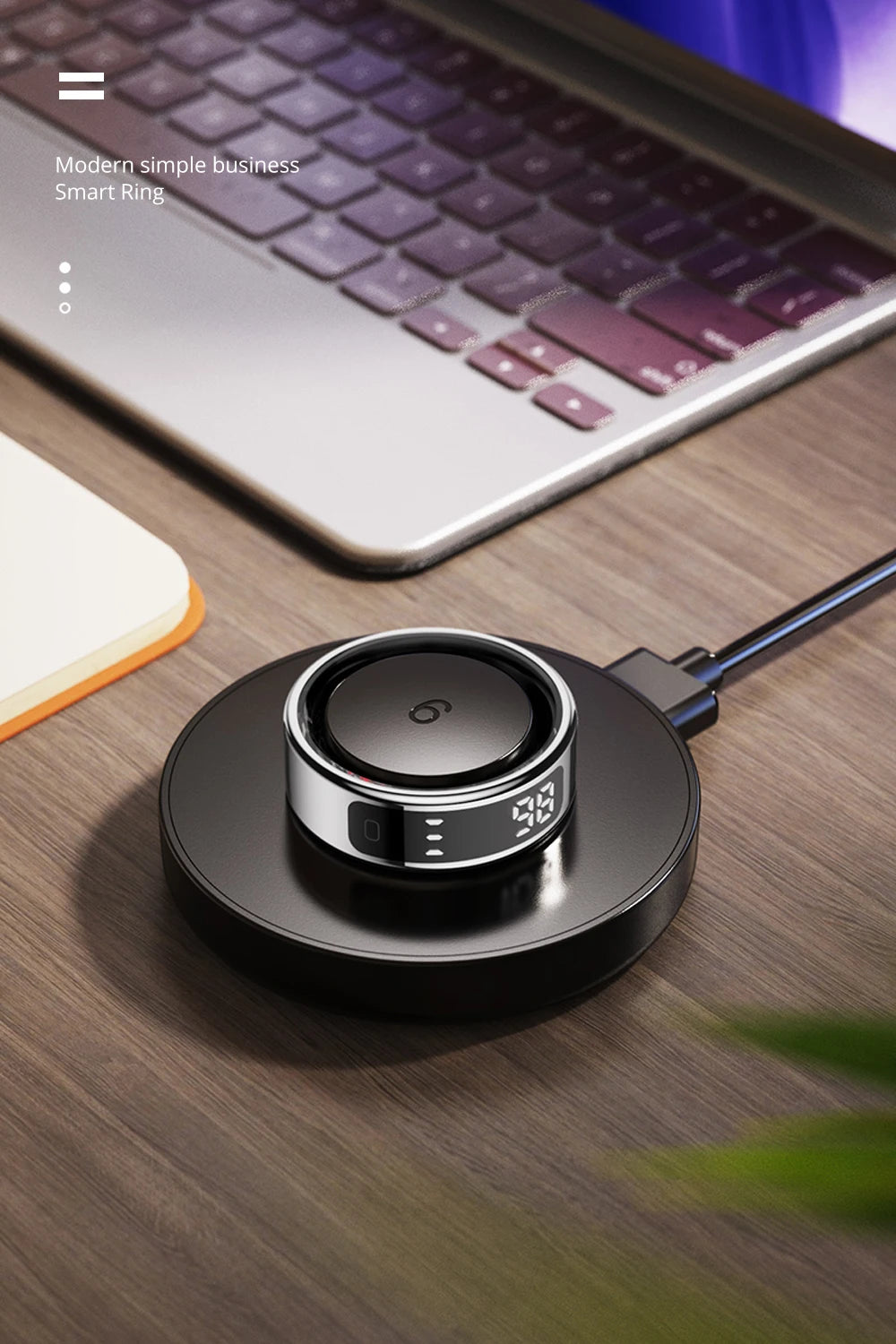 Smart Ring with Display Touch Screen