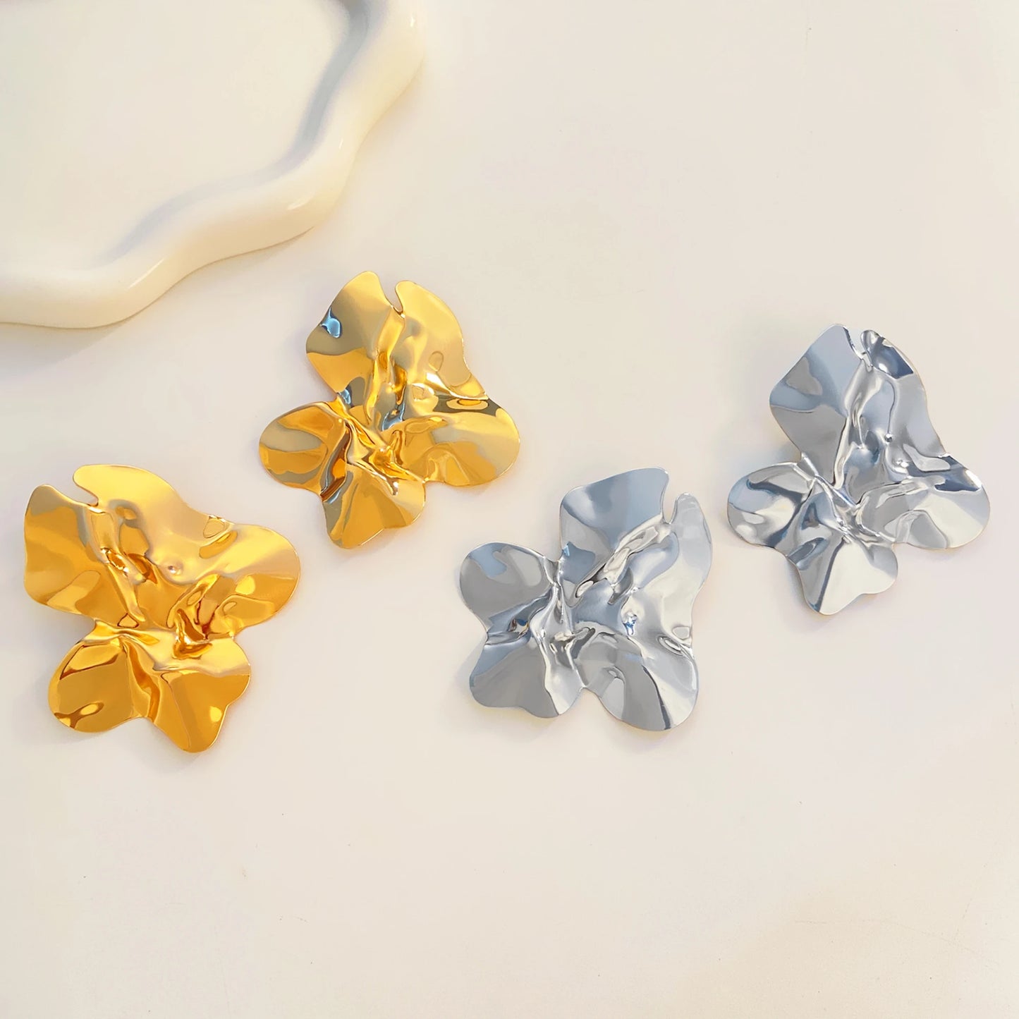 FLOWER Folding Earrings