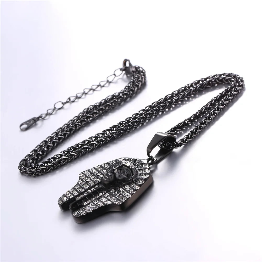 Pharaoh Head Necklaces