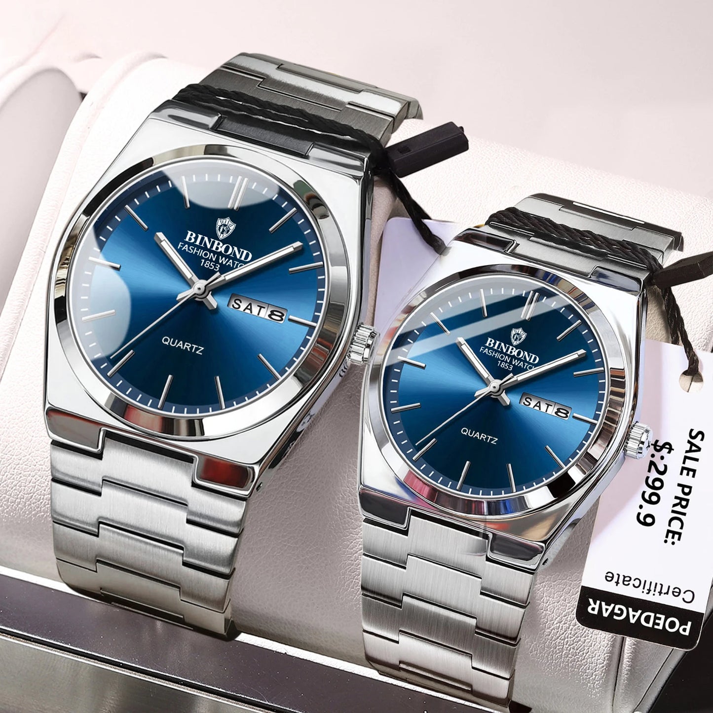 Water Way Couples Watches