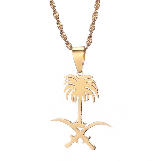 Saudi Palm Necklace