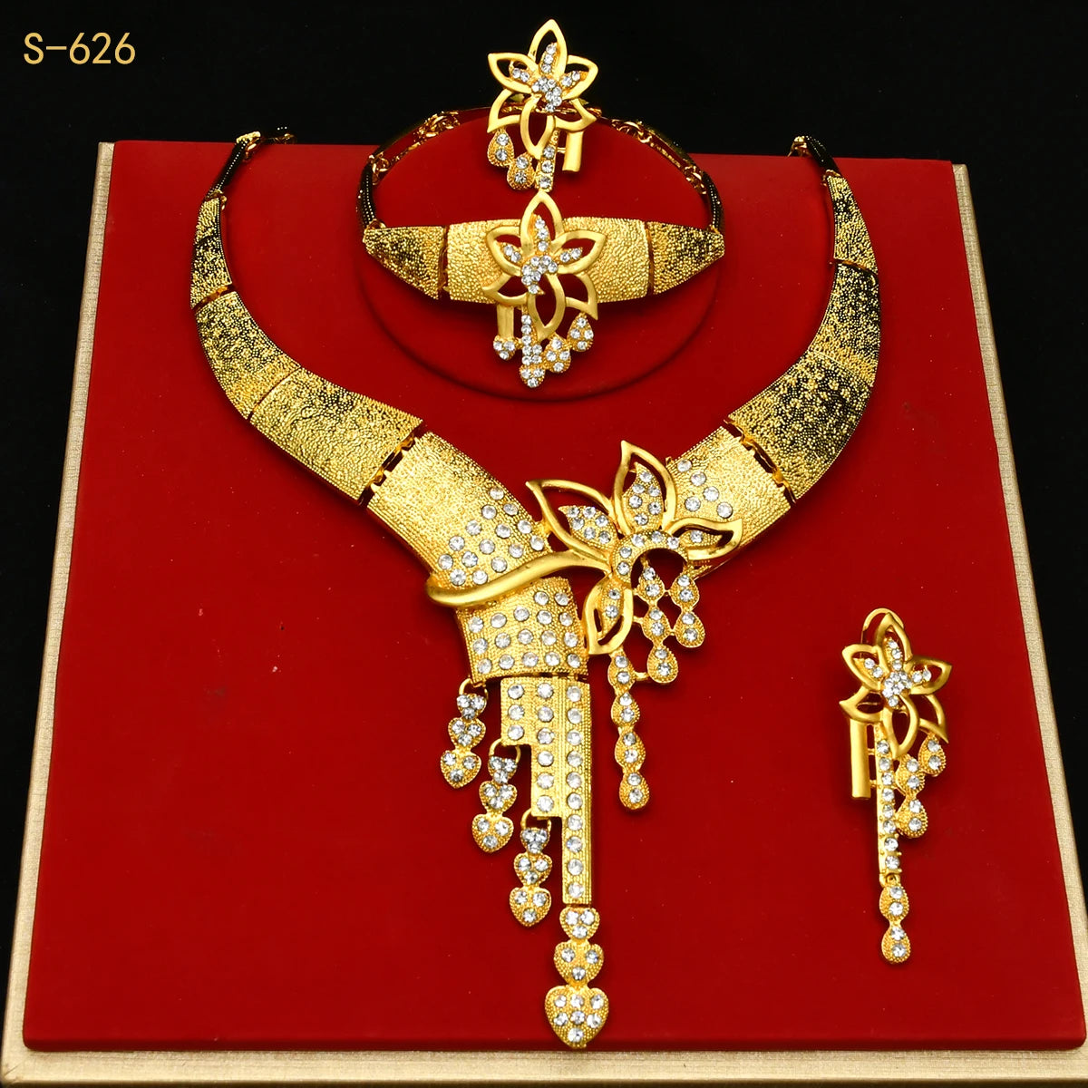Gold Plated Necklace Set