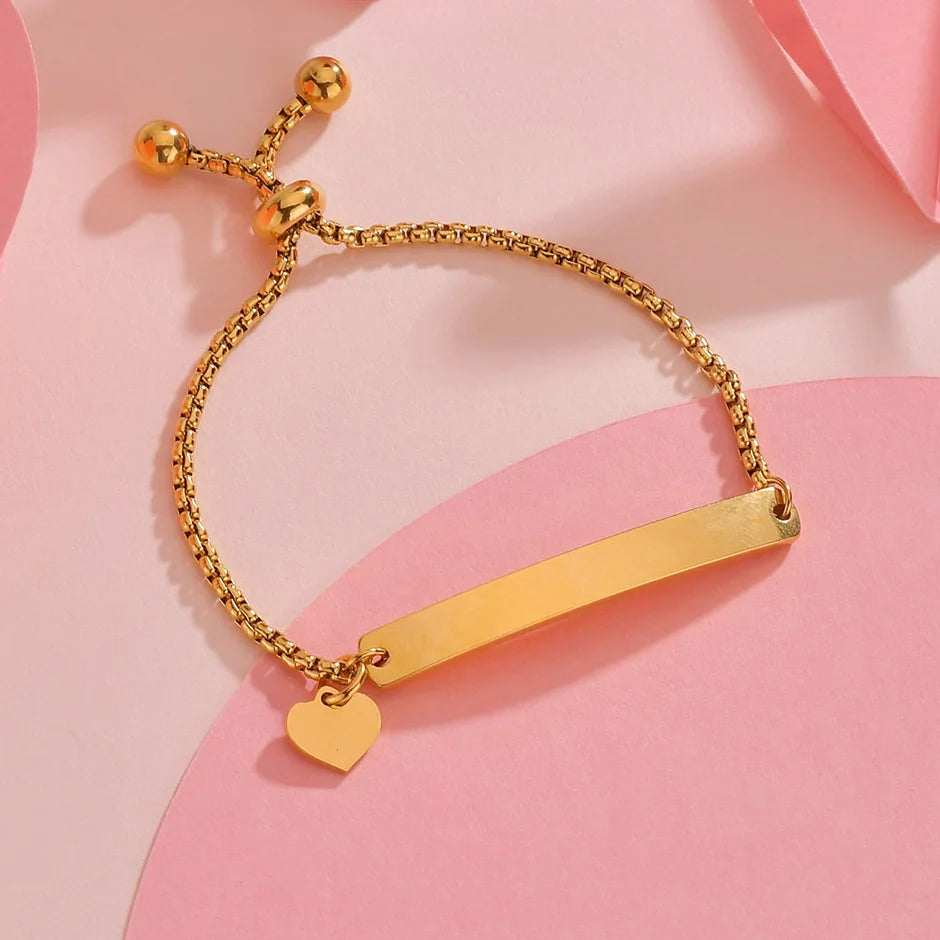 Personalized Engrave Baby Name Bracelet