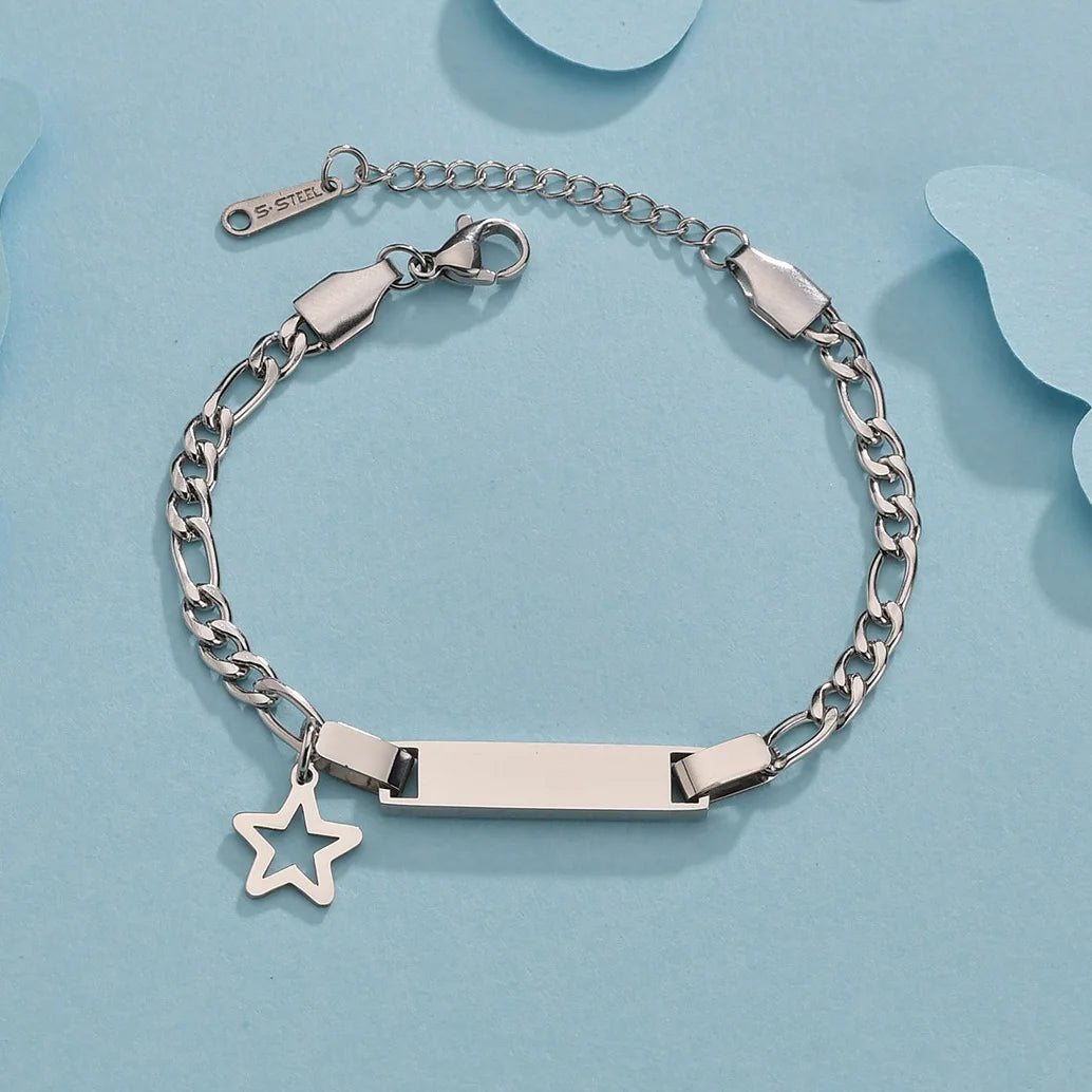 Personalized Engrave Baby Name Bracelet