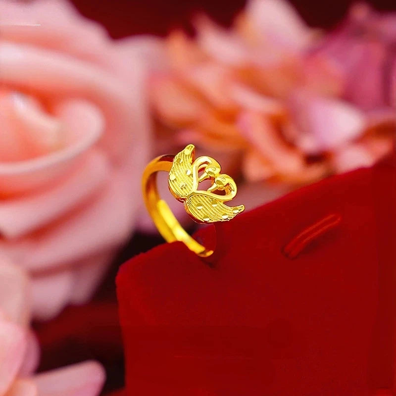 Couple Wedding 18K Gold Rings