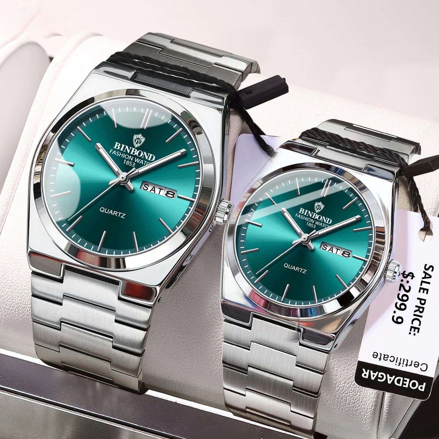 Water Way Couples Watches