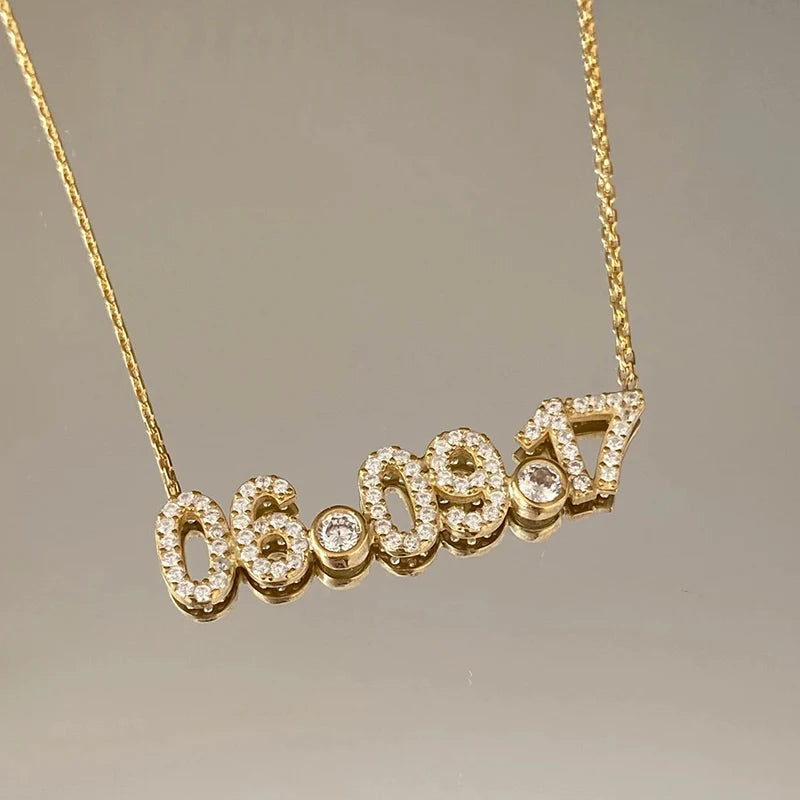 Customized Date Necklace