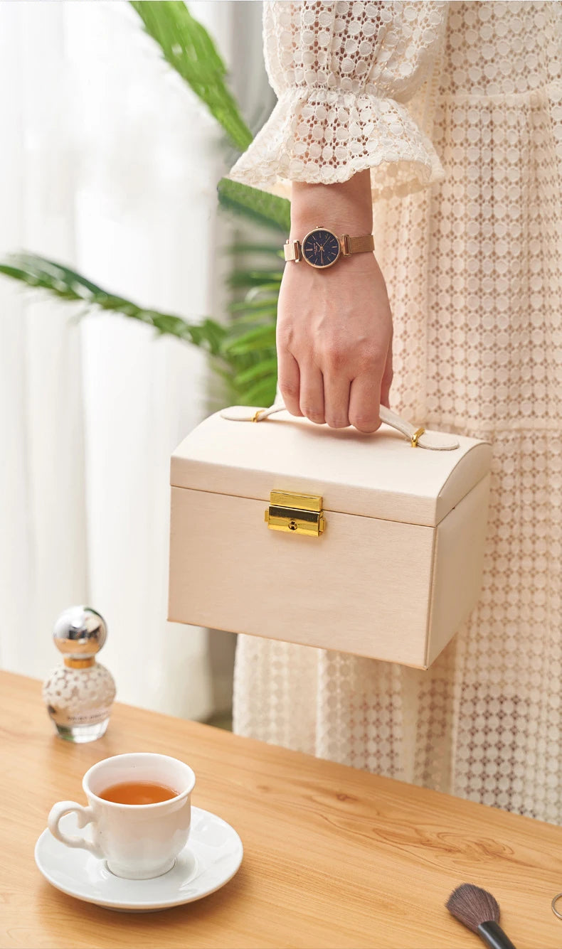 Three-layer Jewelry Storage Box