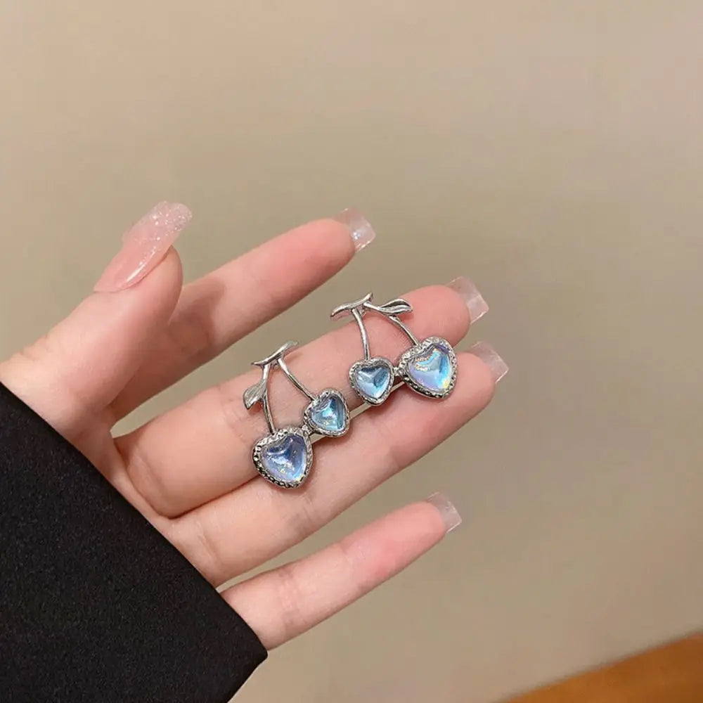 BLUE HEART Earrings