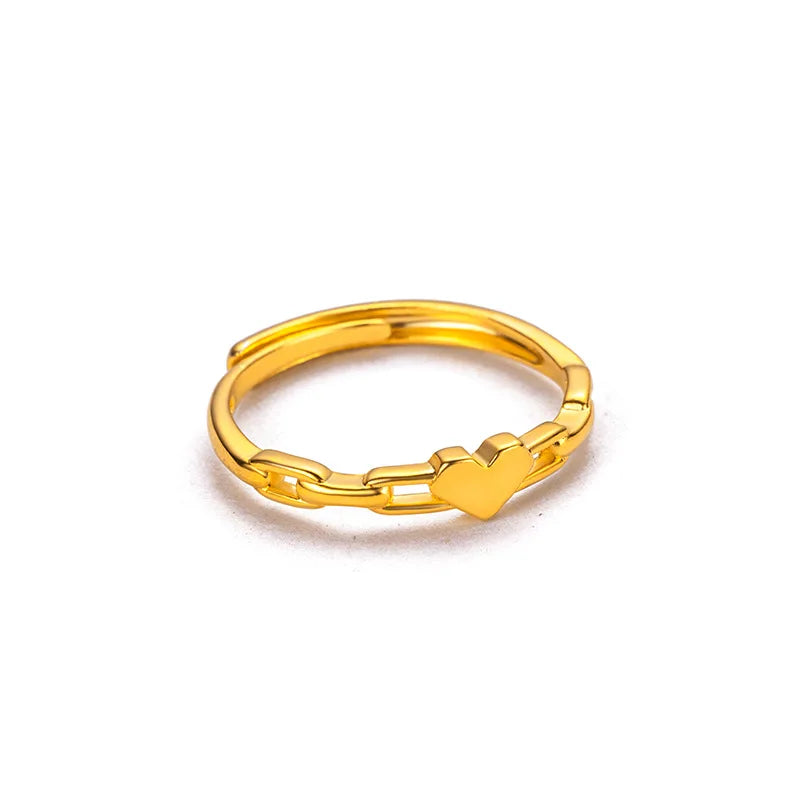 18K Gold Signal Ring