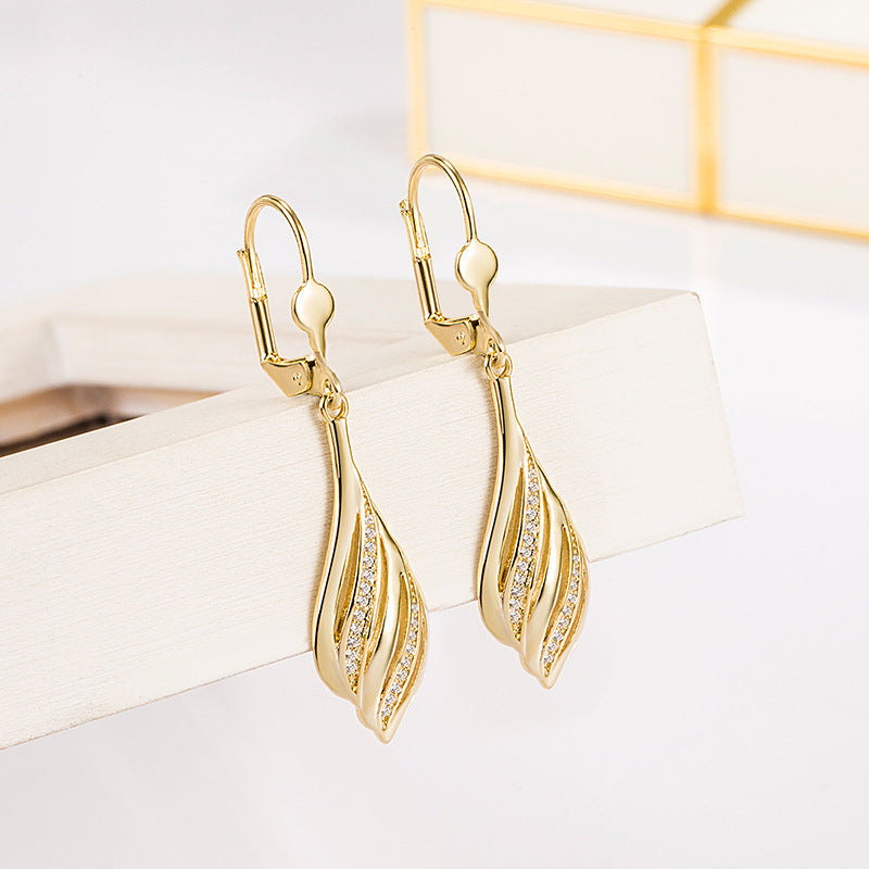 14K Gold EOROES Earrings