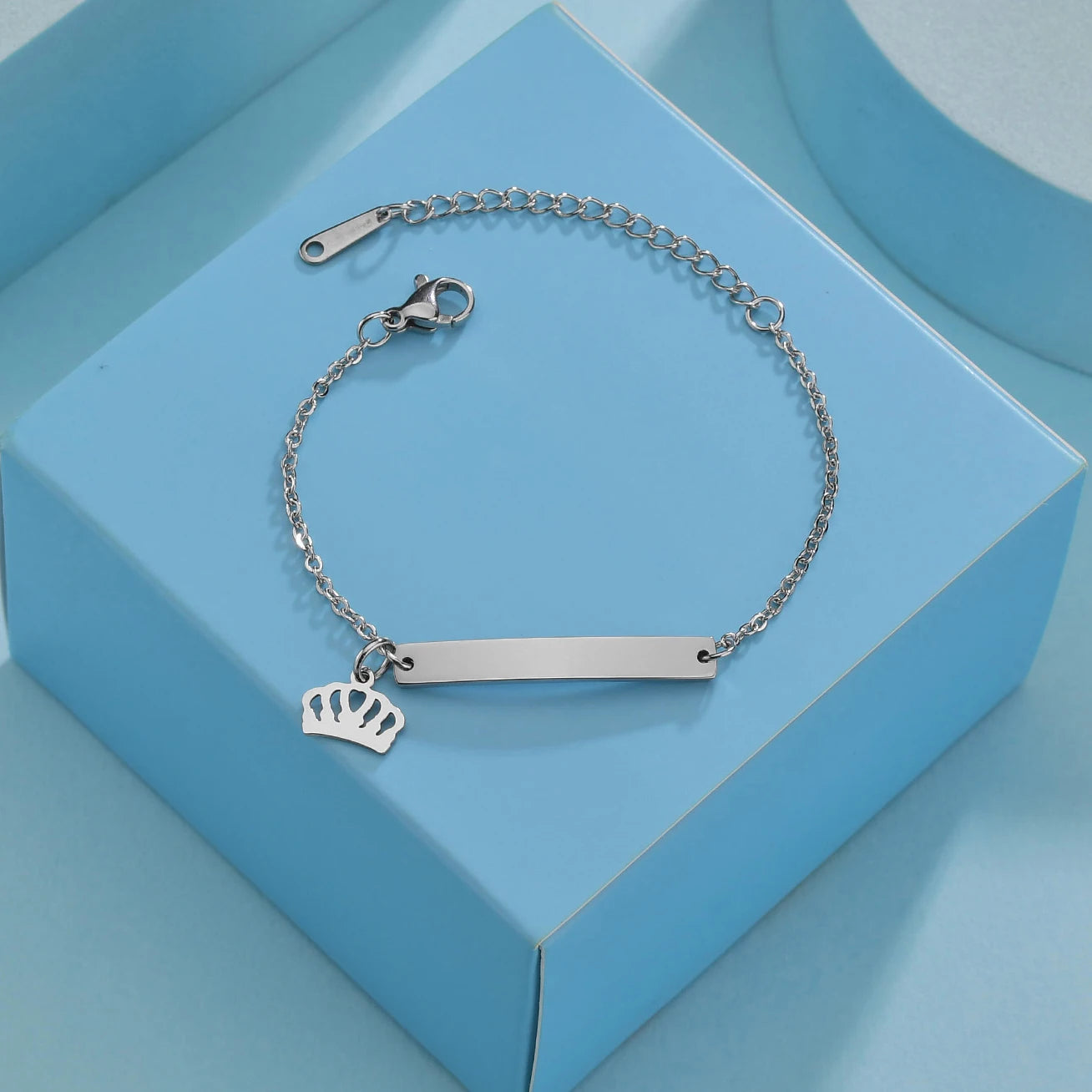 Personalized Engrave Baby Name Bracelet