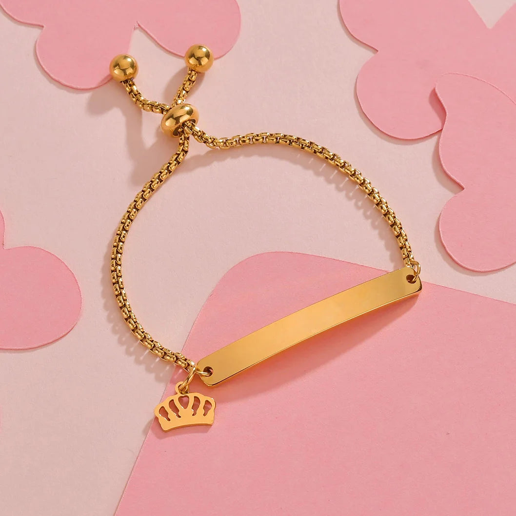 Personalized Engrave Baby Name Bracelet