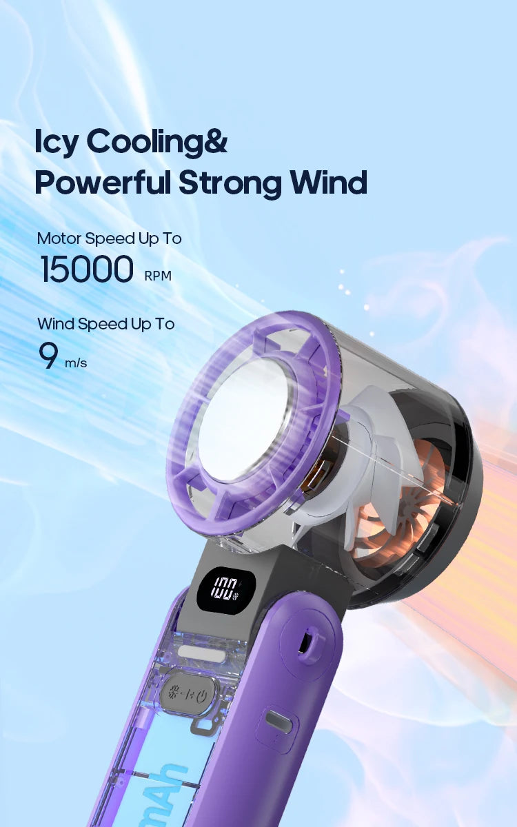 Foldable Portable Handheld Fan