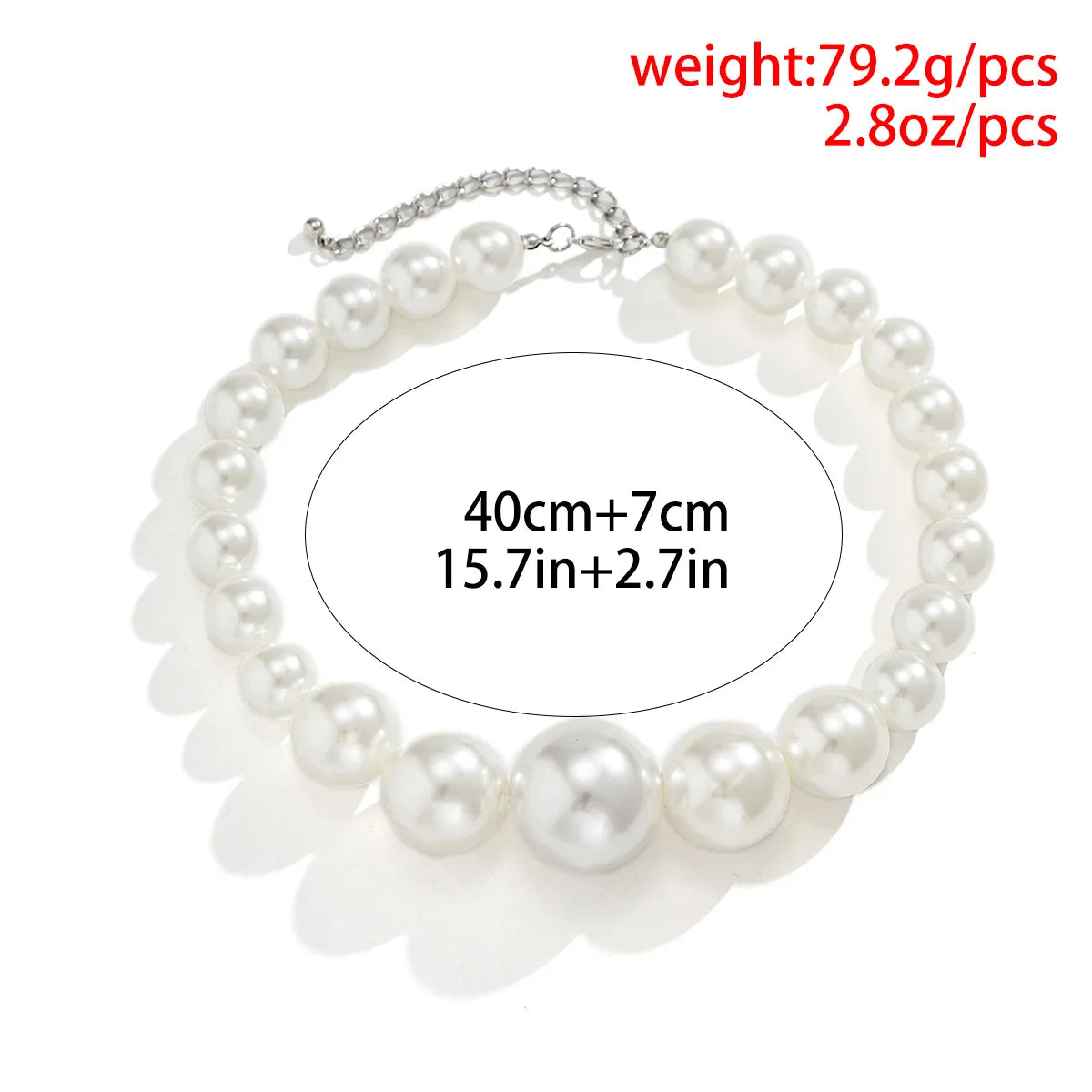 Pearl Choker BOLD Necklace Bracelets
