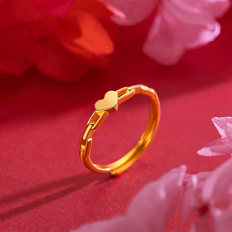 18K Gold Signal Ring