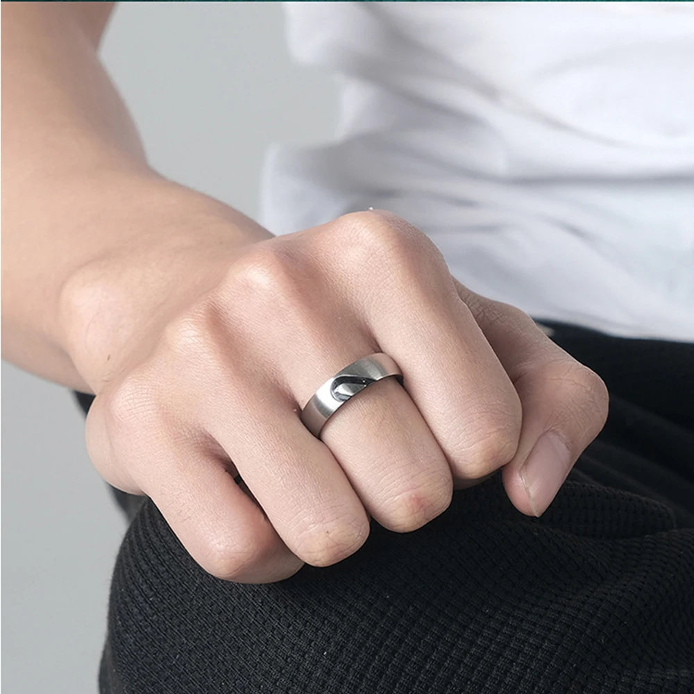 GRAY TWIN Couple Rings