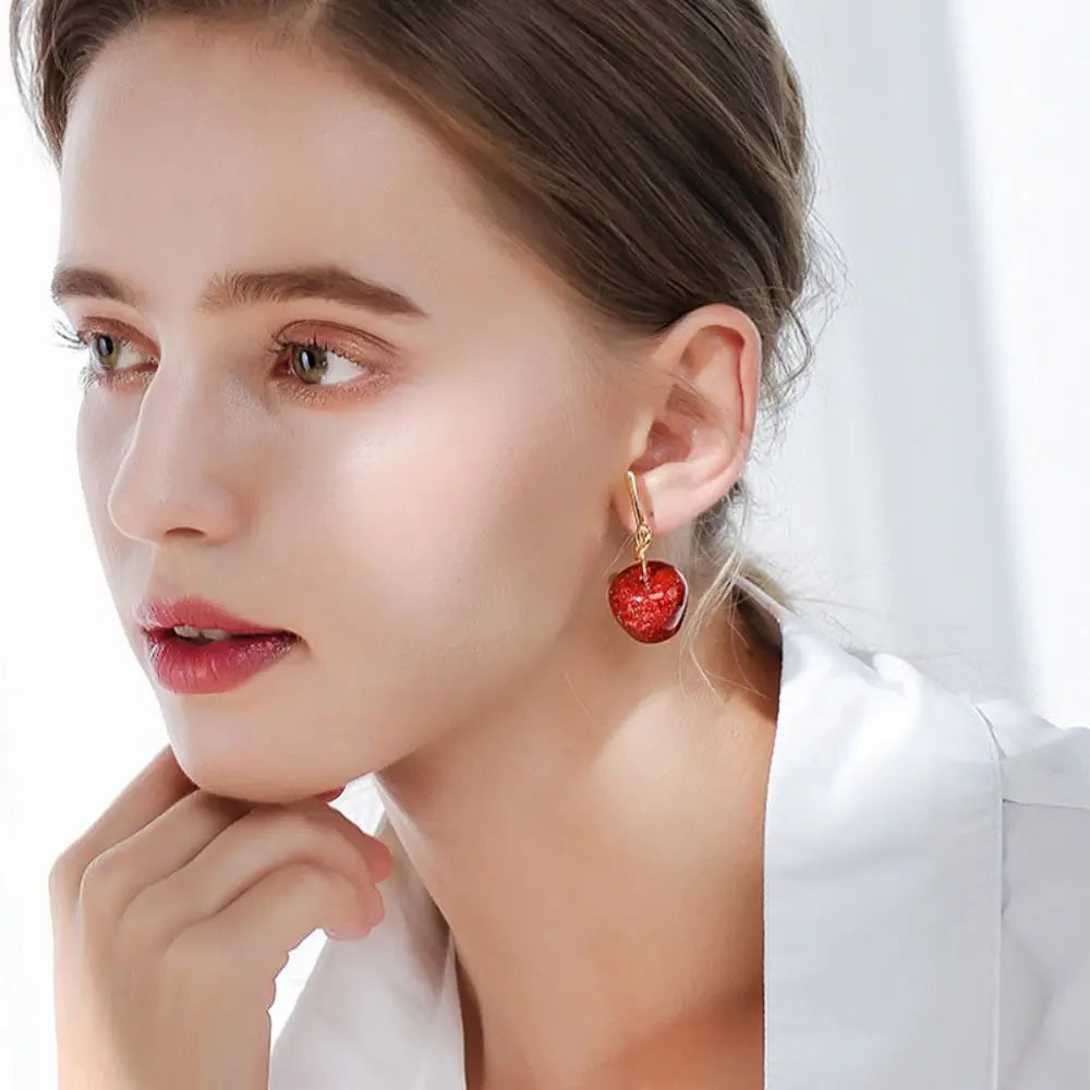 Red Cherry Earrings