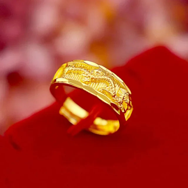 Couple Wedding 18K Gold Rings