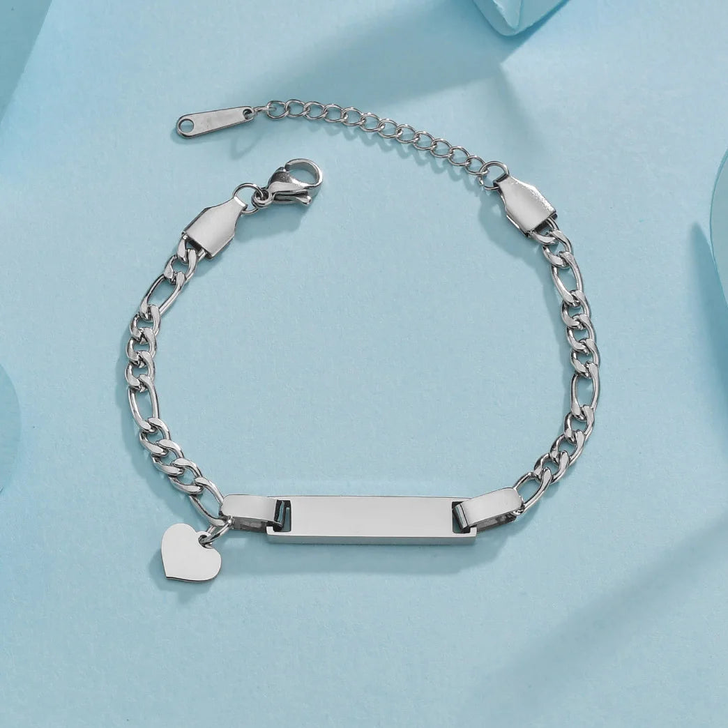 Personalized Engrave Baby Name Bracelet