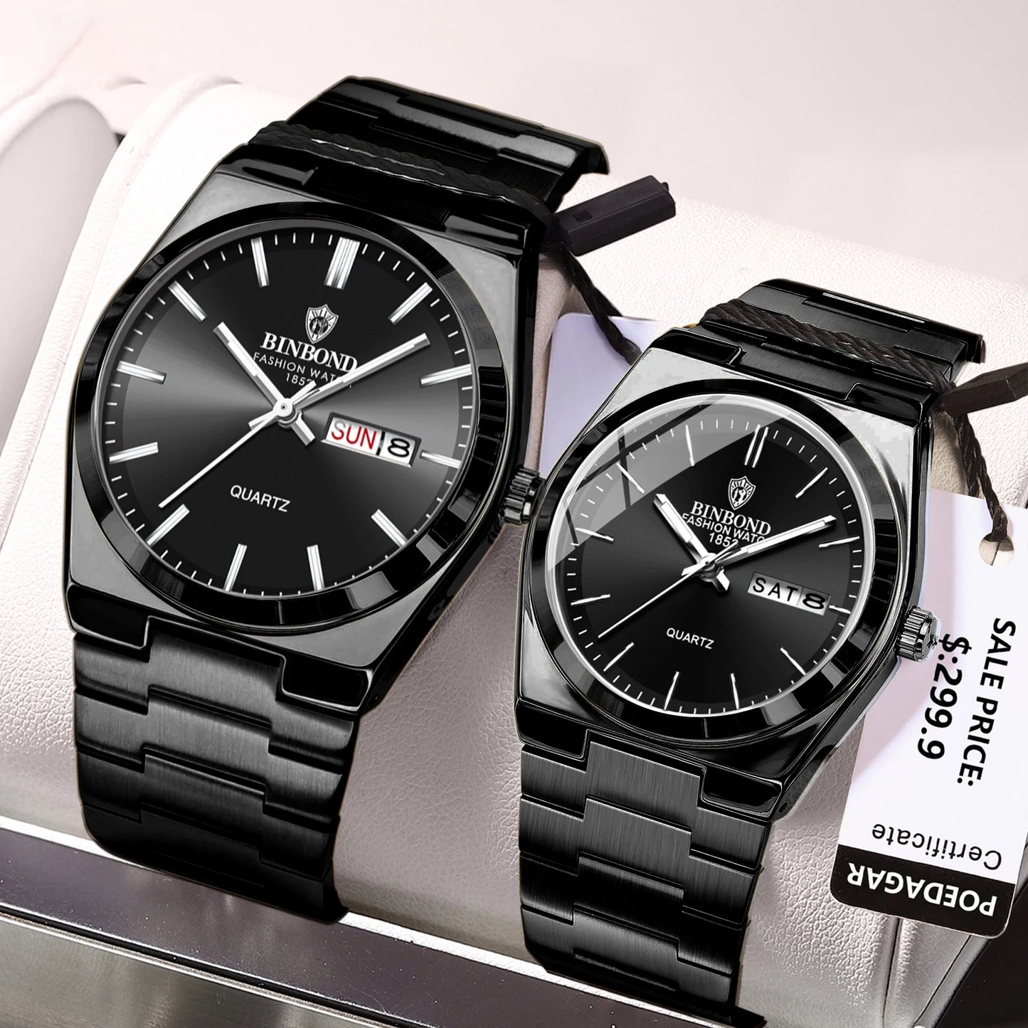 Water Way Couples Watches