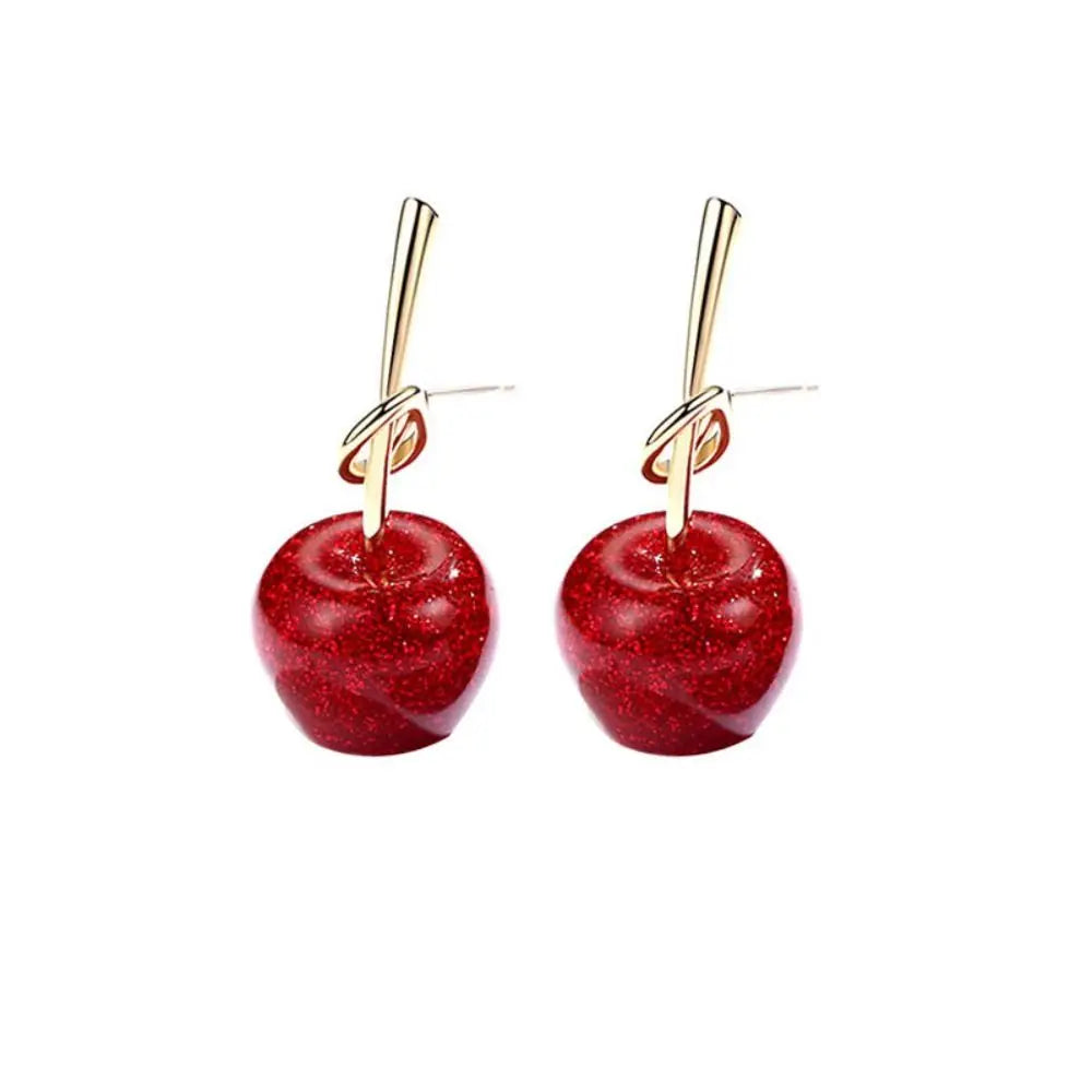 Red Cherry Earrings