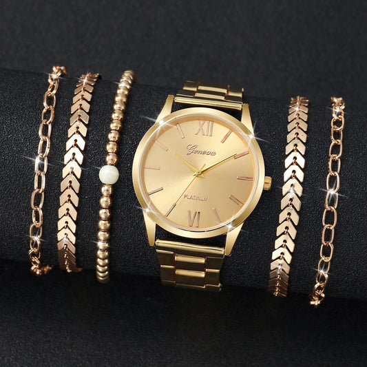 6PCS Bracelet Watch