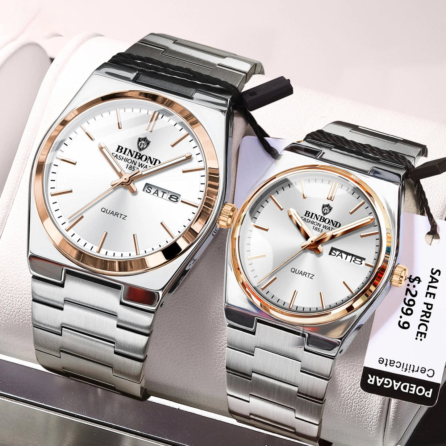 Water Way Couples Watches