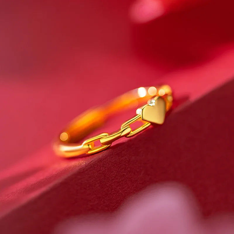 18K Gold Signal Ring