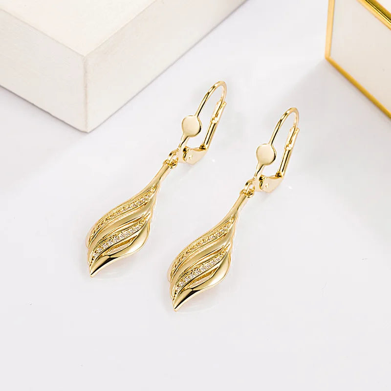 14K Gold EOROES Earrings